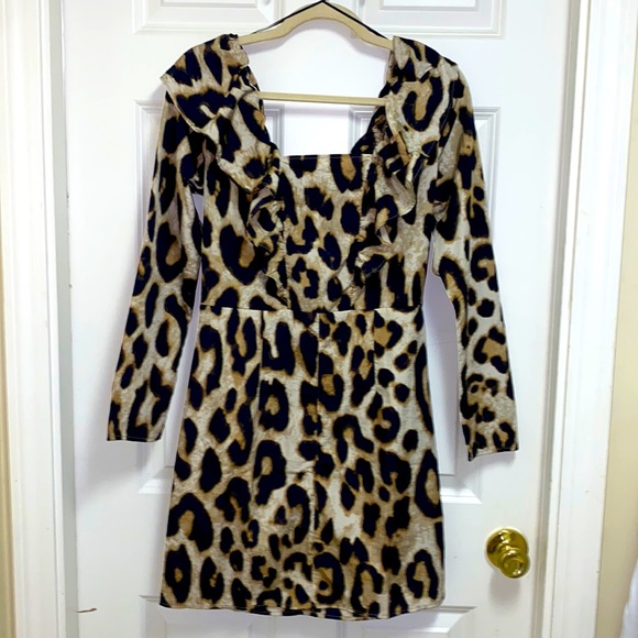 H&M Dresses Nwt Hm Leopard Dress Poshmark